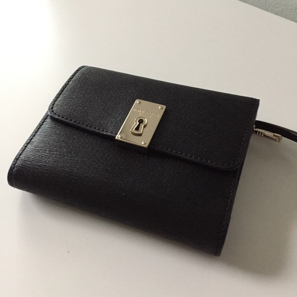 Henri Bendel Black Wallet